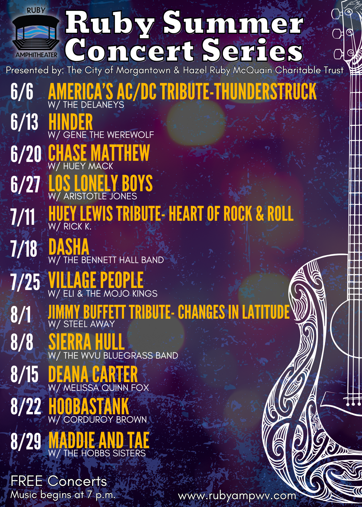 Concert Series Line Up