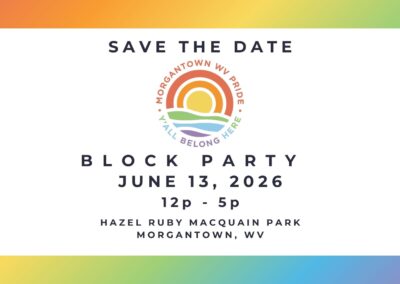 Morgantown Pride Block Party